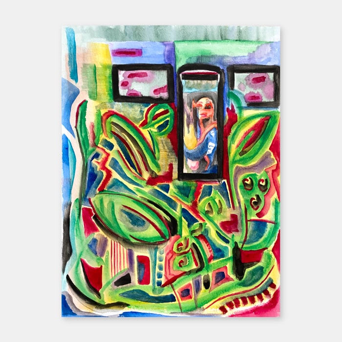 watercolor painting by artist Mark McKinney