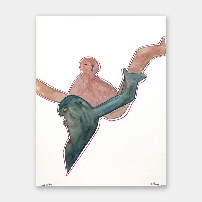 watercolor painting by artist Mark McKinney