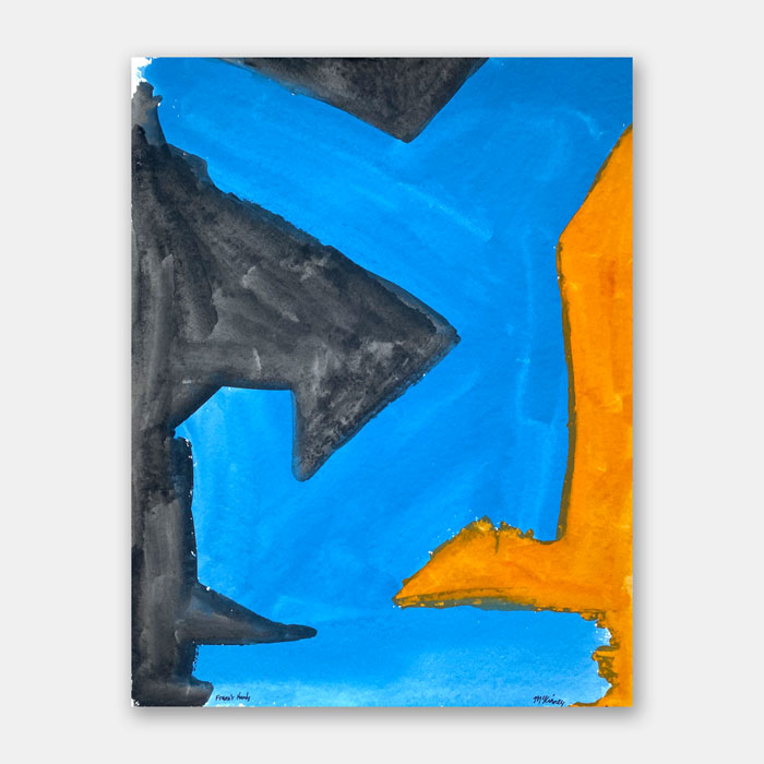 watercolor painting by artist Mark McKinney