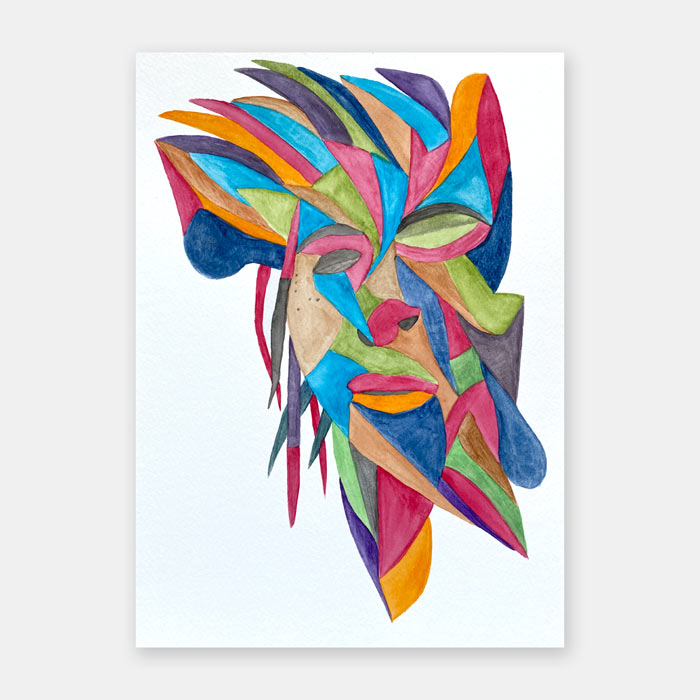 original watercolor painting by artist Mark McKinney