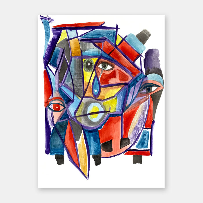 watercolor painting by Mark McKinney