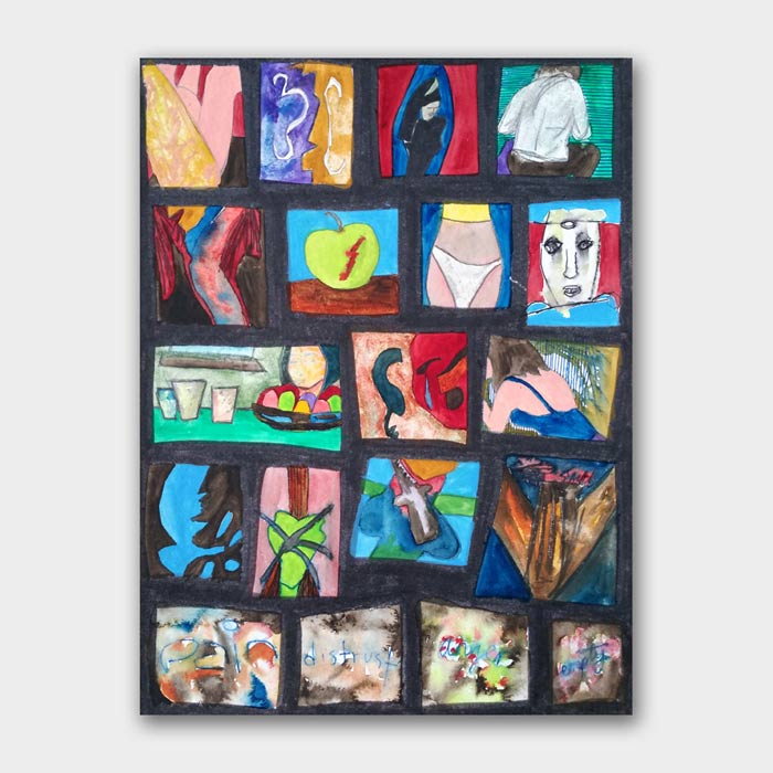 original watercolor painting by artist Mark McKinney