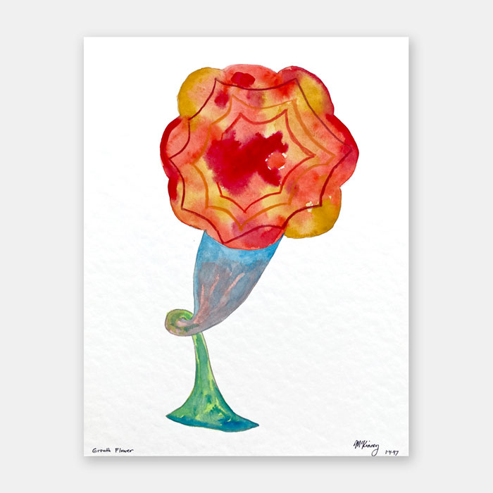 watercolor painting by artist Mark McKinney