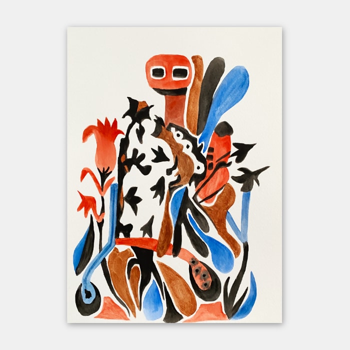 watercolor painting by artist Mark McKinney