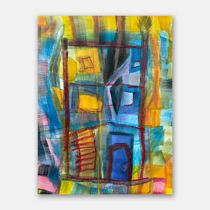 watercolor painting by artist Mark McKinney