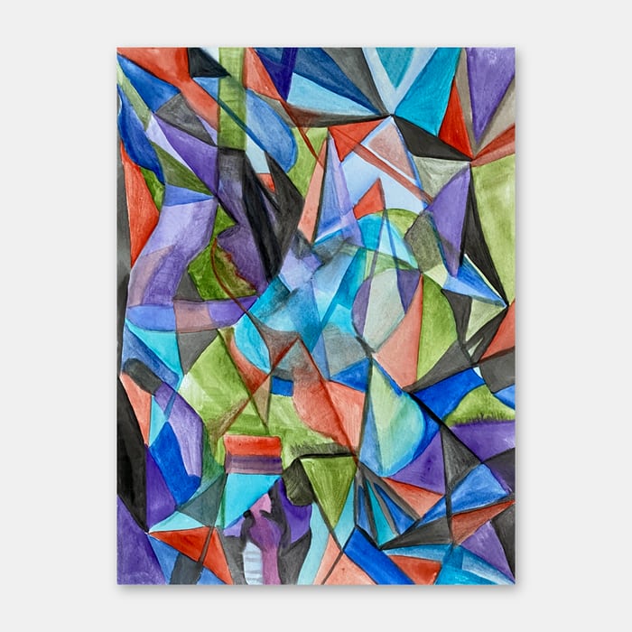 watercolor painting by artist Mark McKinney