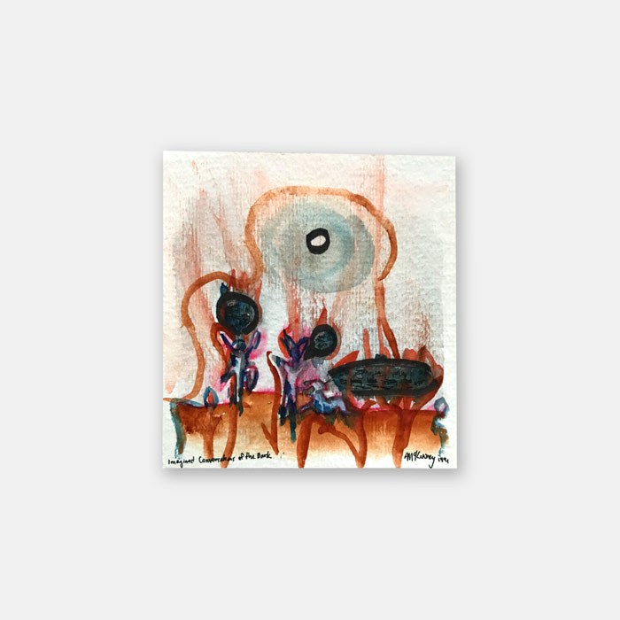 watercolor painting by artist Mark McKinney