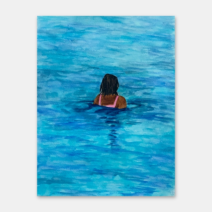 watercolor painting by artist Mark McKinney