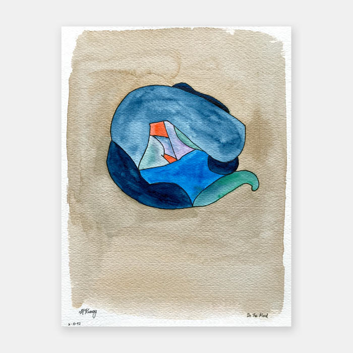 watercolor painting by Mark McKinney