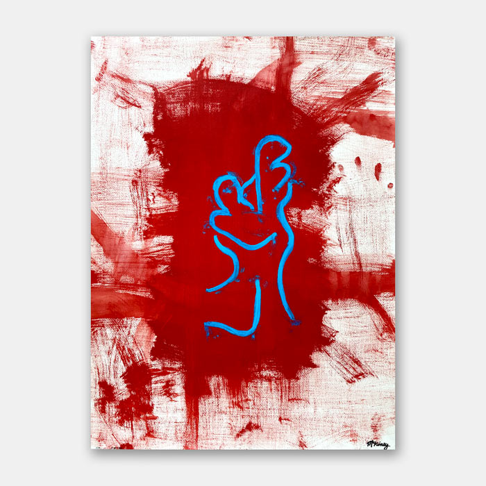 original watercolor painting by artist Mark McKinney