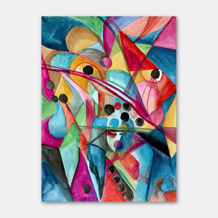 original watercolor painting by artist Mark McKinney