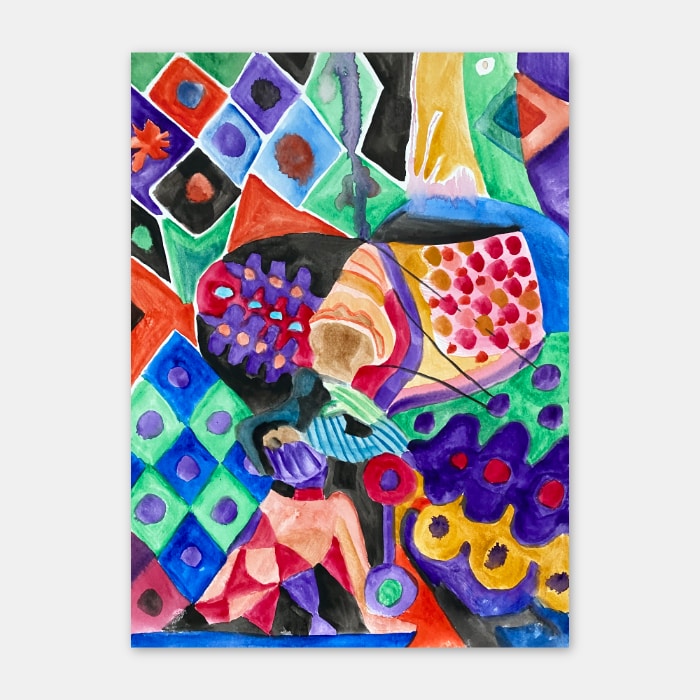 watercolor painting by artist Mark McKinney