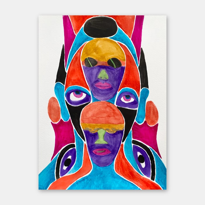 watercolor painting by artist Mark McKinney