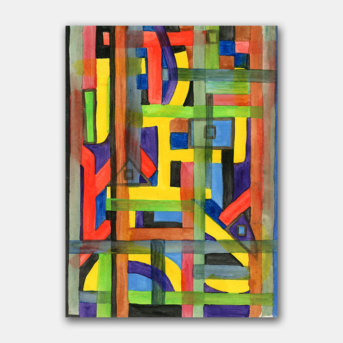 original watercolor painting by artist Mark McKinney