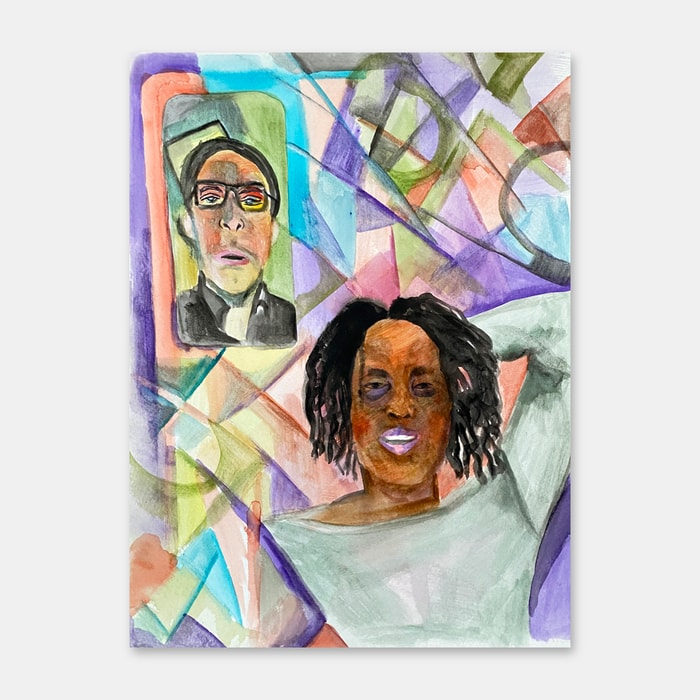 watercolor painting by artist Mark McKinney