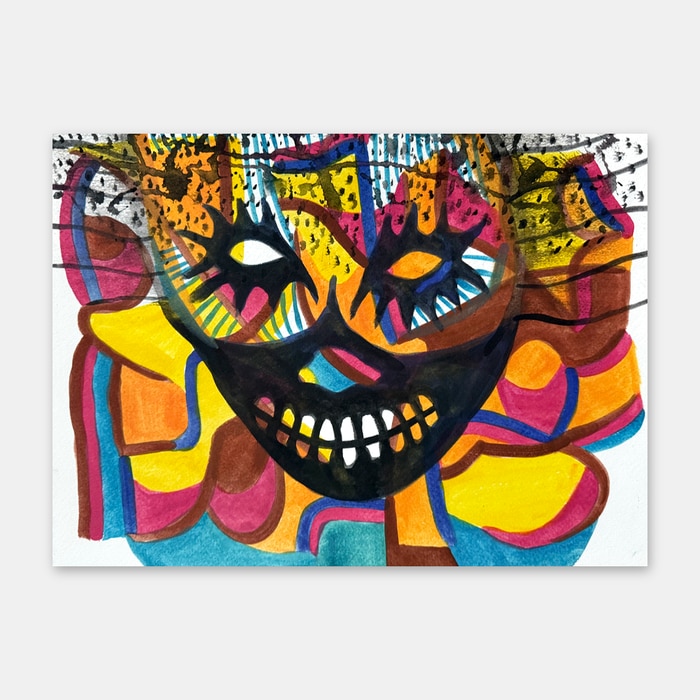 original watercolor painting by artist Mark McKinney