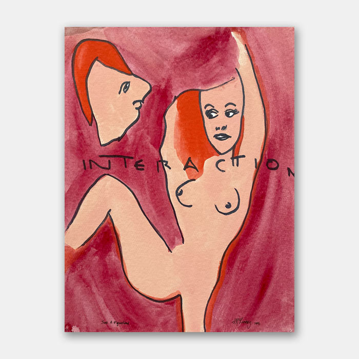 watercolor painting by Mark McKinney