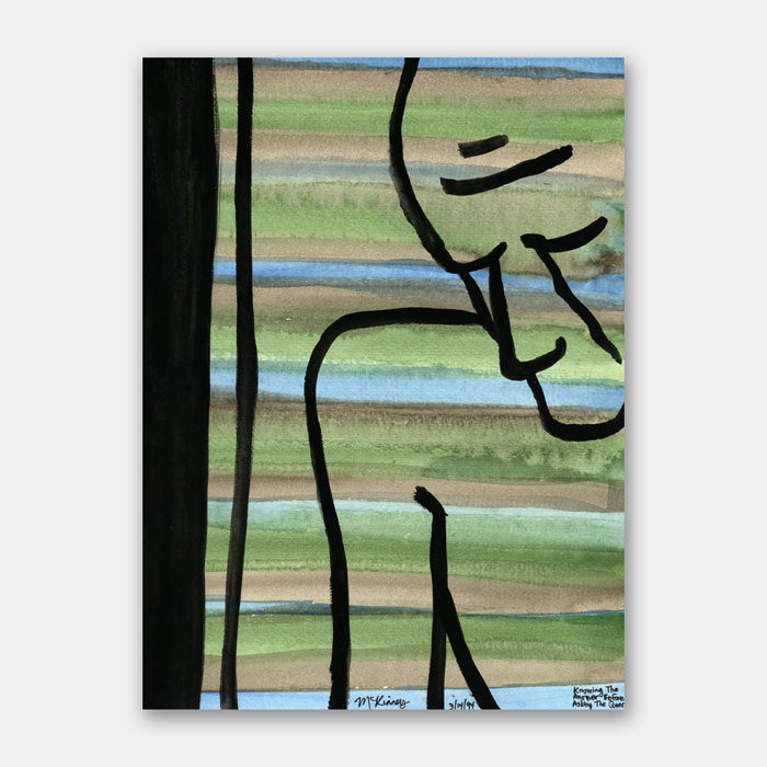 watercolor painting by artist Mark McKinney