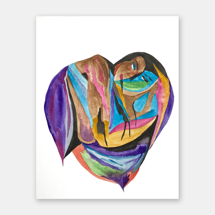 watercolor painting by Mark McKinney