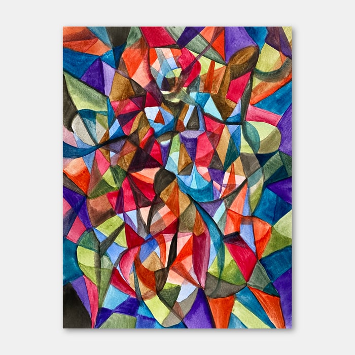 watercolor painting by artist Mark McKinney