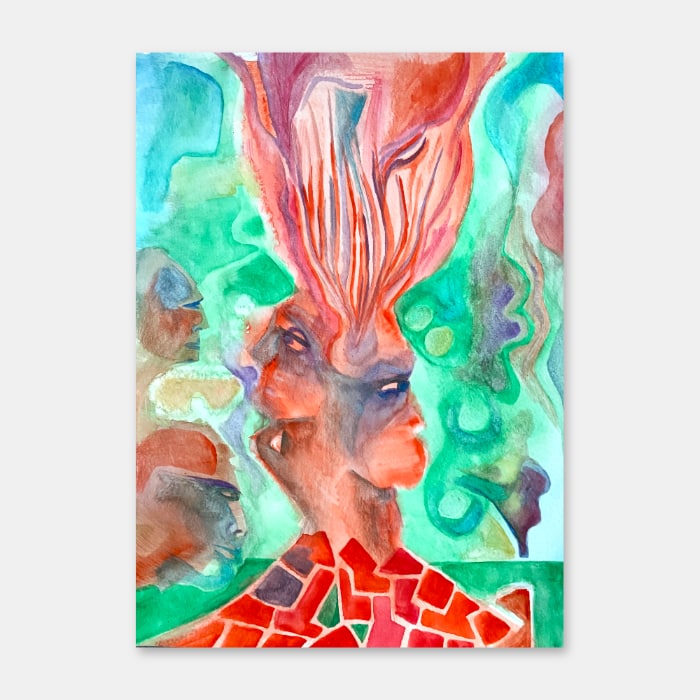 watercolor painting by artist Mark McKinney