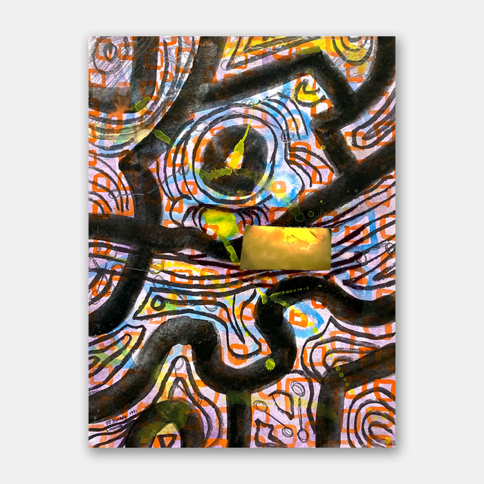 watercolor painting by Mark McKinney