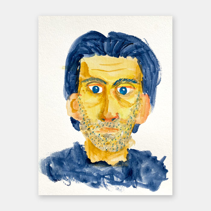 watercolor painting by Mark McKinney