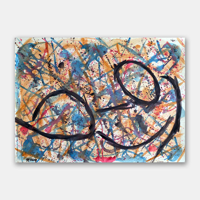 watercolor painting by Mark McKinney