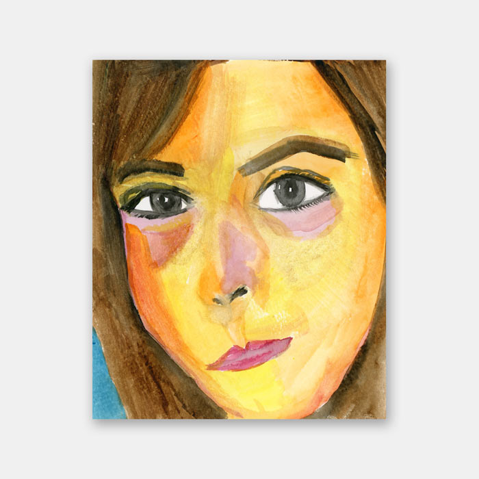 watercolor painting by Mark McKinney