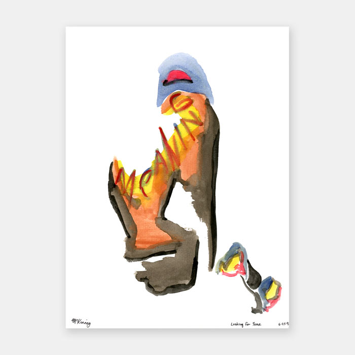 watercolor painting by artist Mark McKinney