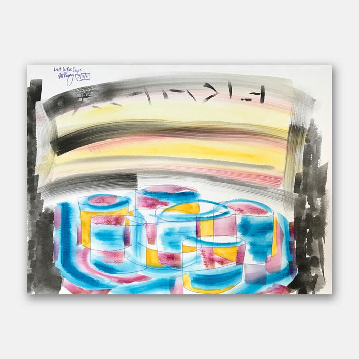 watercolor painting by artist Mark McKinney