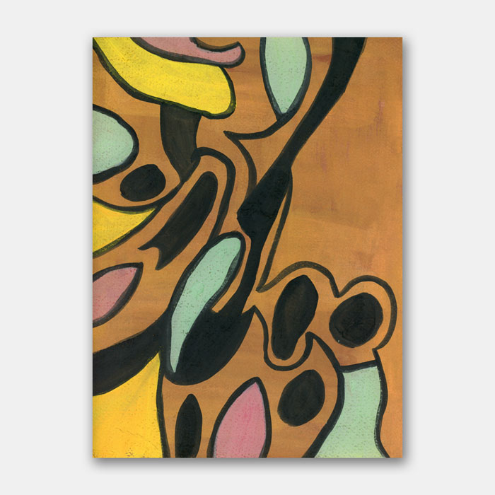 original tempera painting by artist Mark McKinney