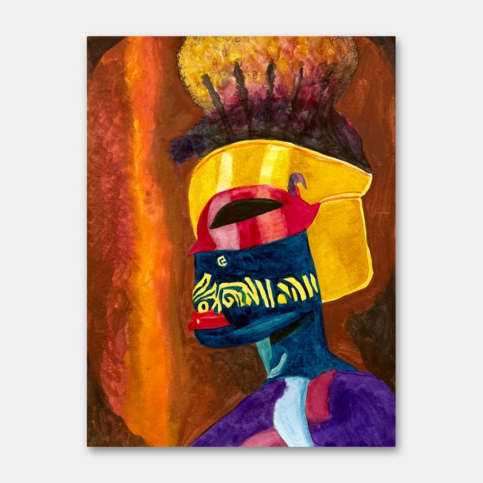 original watercolor painting by artist Mark McKinney