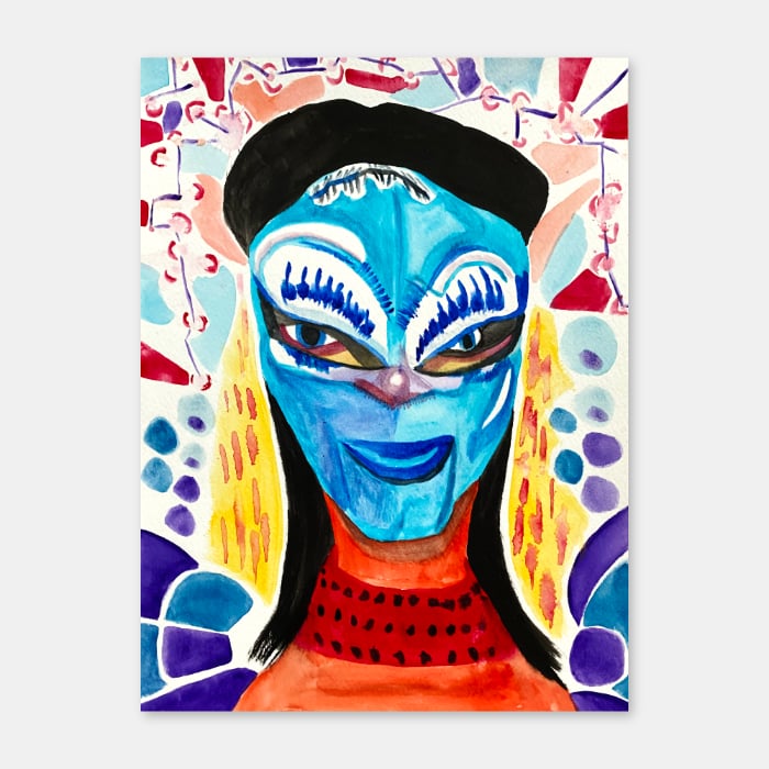 watercolor painting by artist Mark McKinney