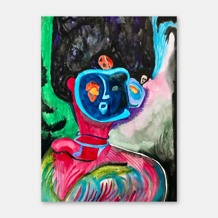 watercolor painting by artist Mark McKinney