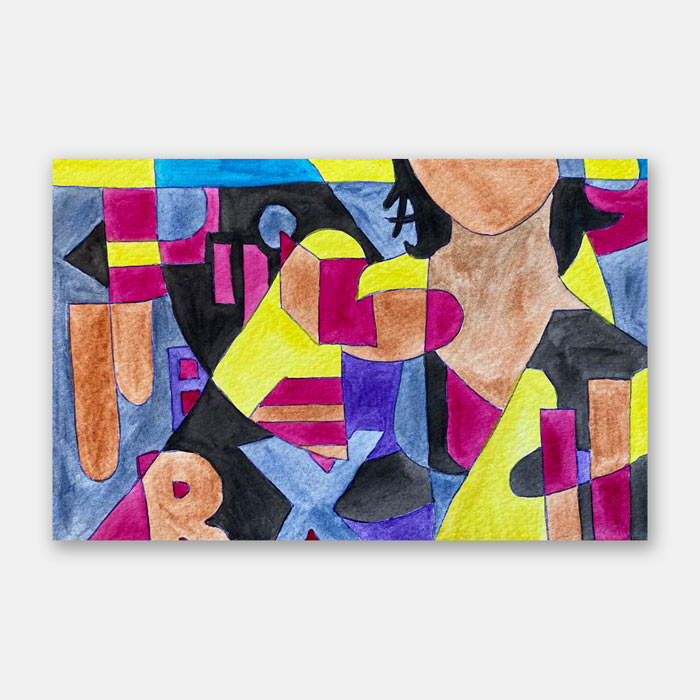 watercolor painting by artist Mark McKinney