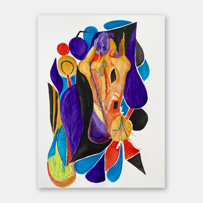 watercolor painting by artist Mark McKinney