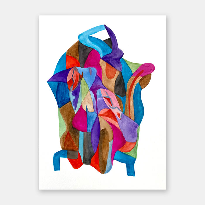 watercolor painting by artist Mark McKinney