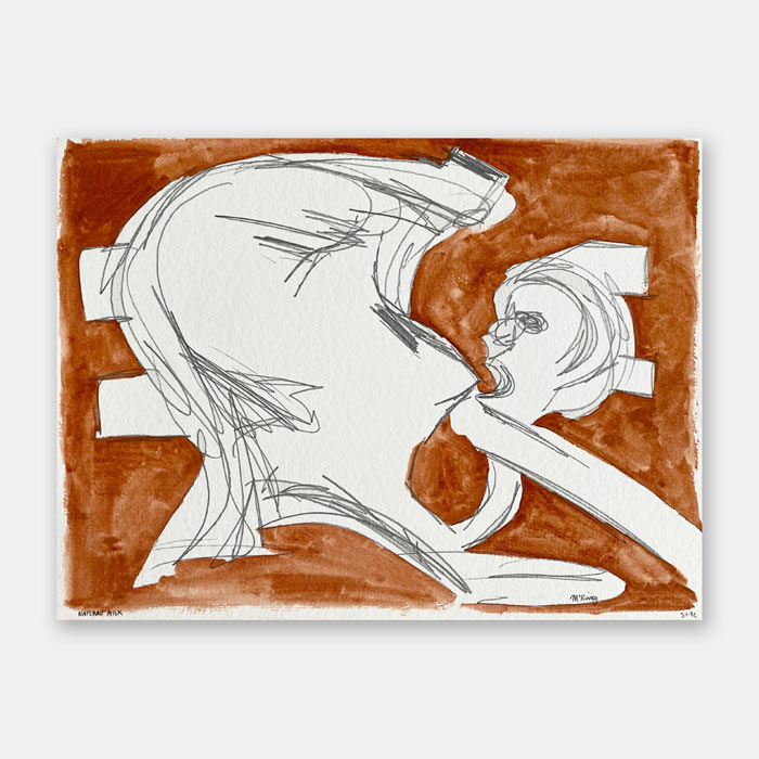 watercolor painting by Mark McKinney