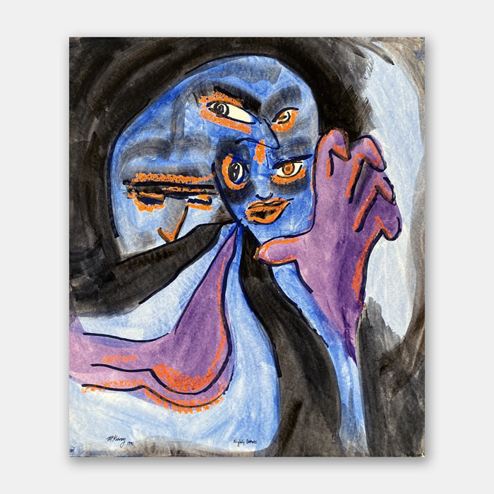 watercolor painting by Mark McKinney