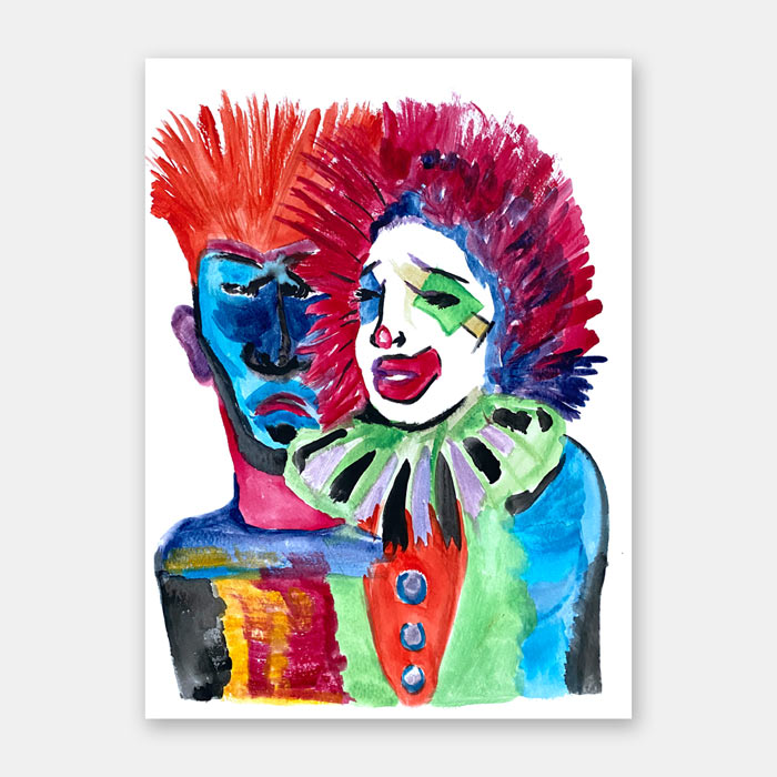 watercolor painting by artist Mark McKinney