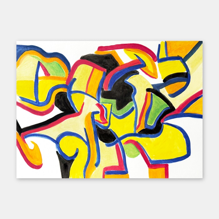 original watercolor painting by artist Mark McKinney