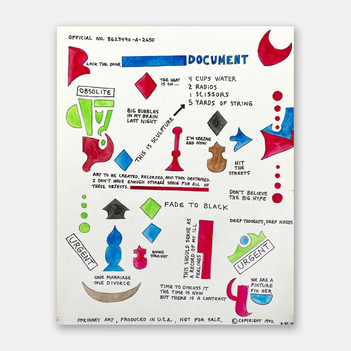 watercolor painting by Mark McKinney