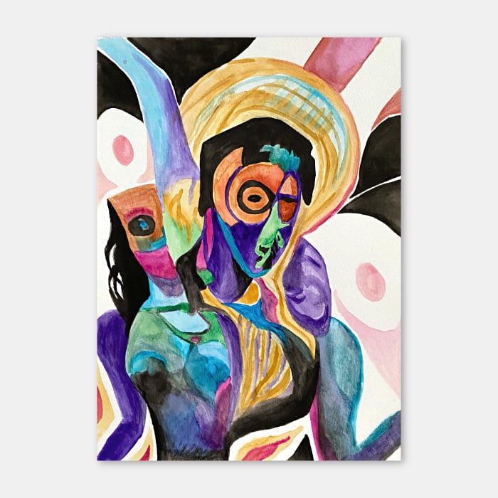 watercolor painting by artist Mark McKinney