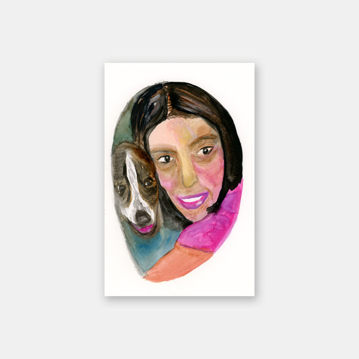 watercolor painting by Mark McKinney