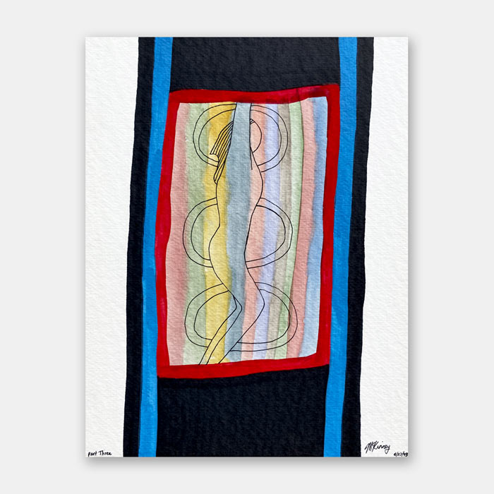 watercolor painting by artist Mark McKinney