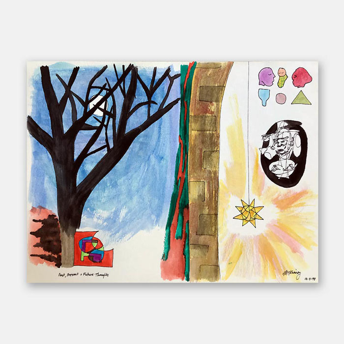 watercolor painting by artist Mark McKinney