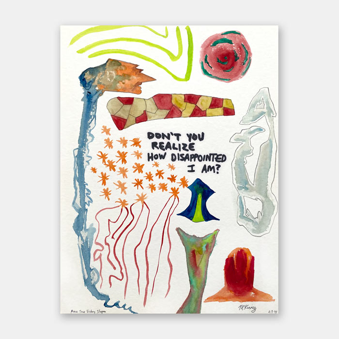 watercolor painting by Mark McKinney