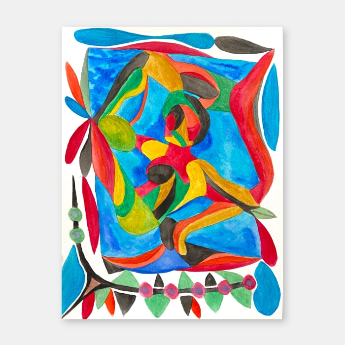 watercolor painting by artist Mark McKinney