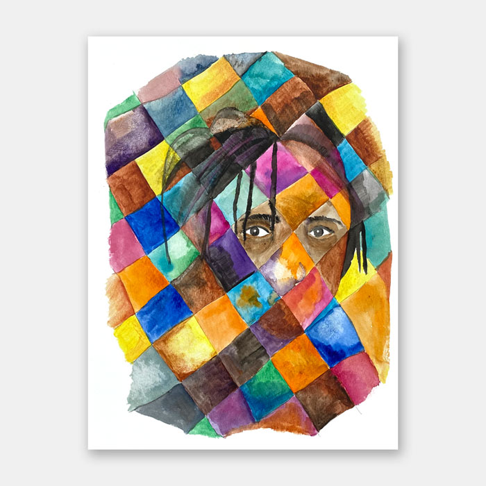 original watercolor painting by artist Mark McKinney